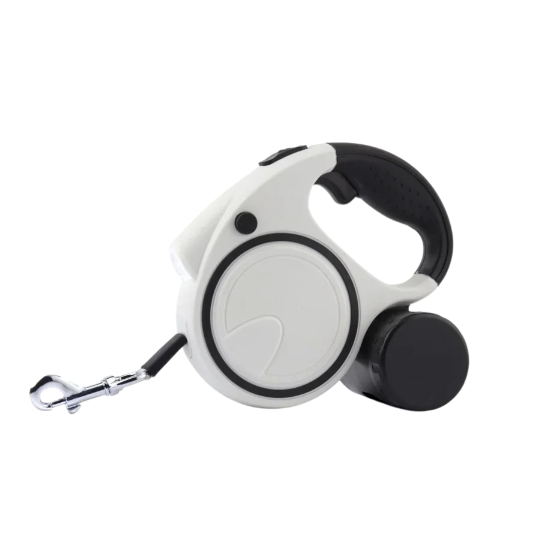 FlexiLite – 5m Hundeleine mit LED & Kotbeutel